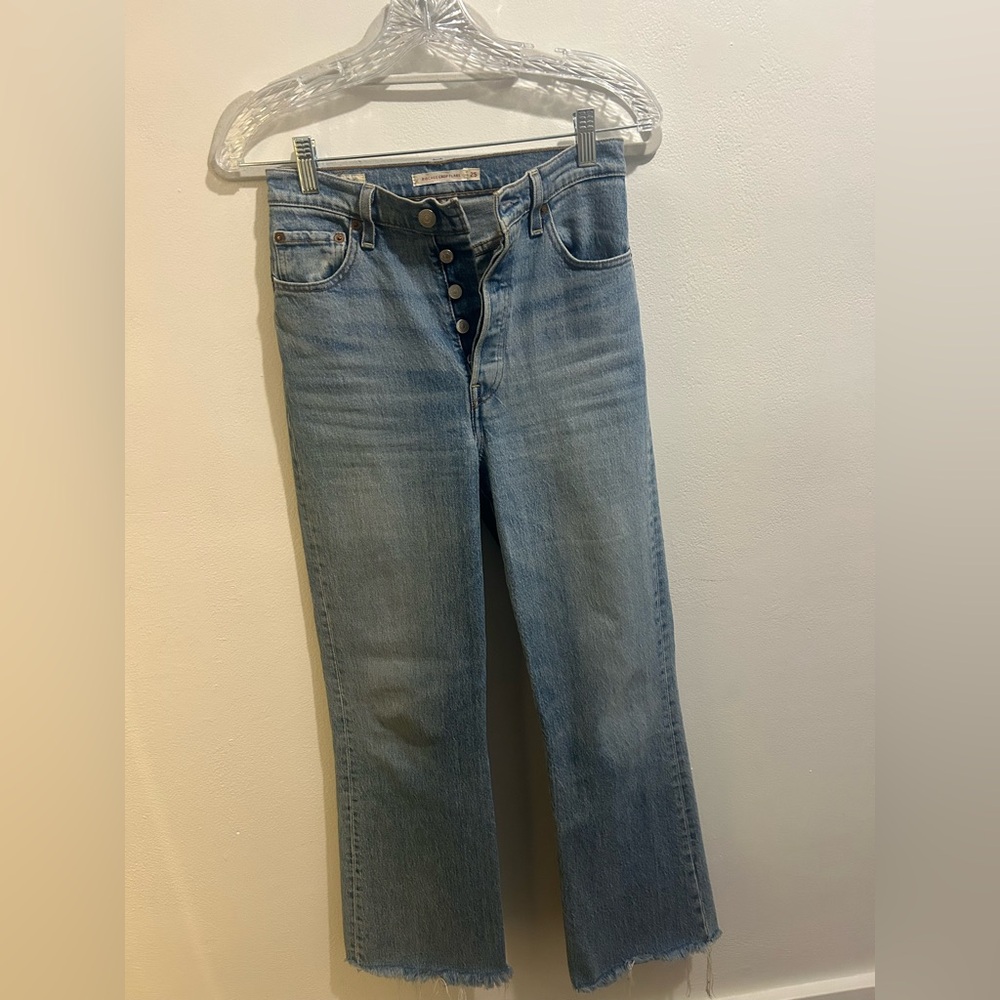 Levi’s Ribcage Crop Flare Jeans